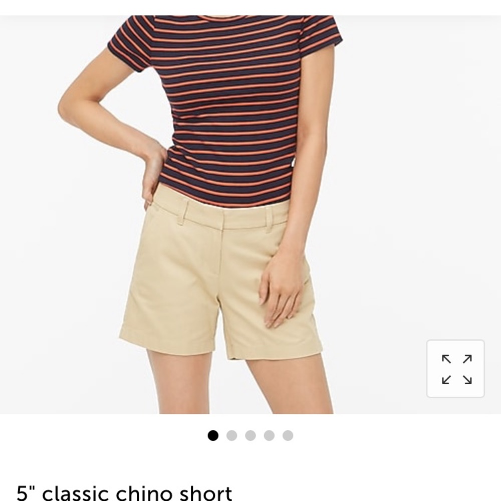 5” classic chino short NEW